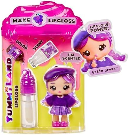 Yummiland Greta Grape Lip Gloss Doll