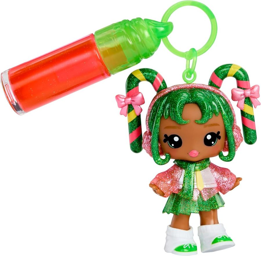 Yummiland Holiday Halle Candy Cane Lip Gloss Doll photo 4