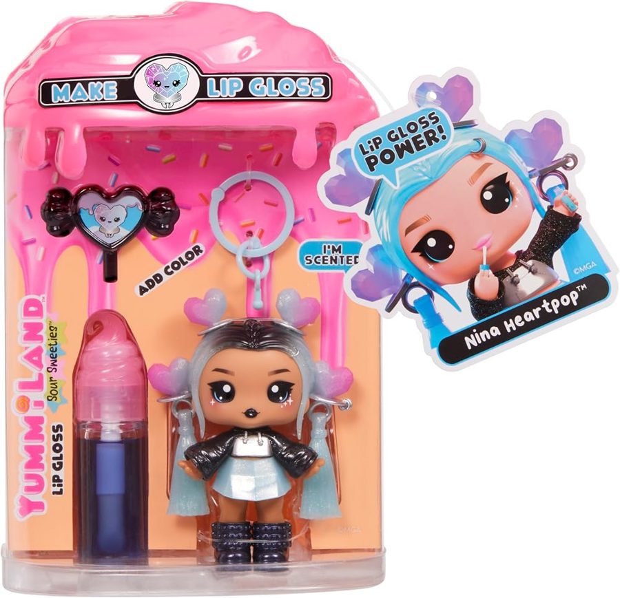 Yummiland Sour Sweeties Nina Heartpop Lip Gloss Doll photo 5