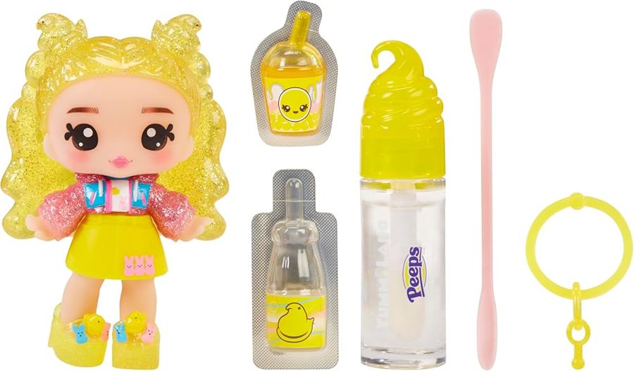 Yummiland x PEEPS Goldie Mallows Lip Gloss Doll photo 2
