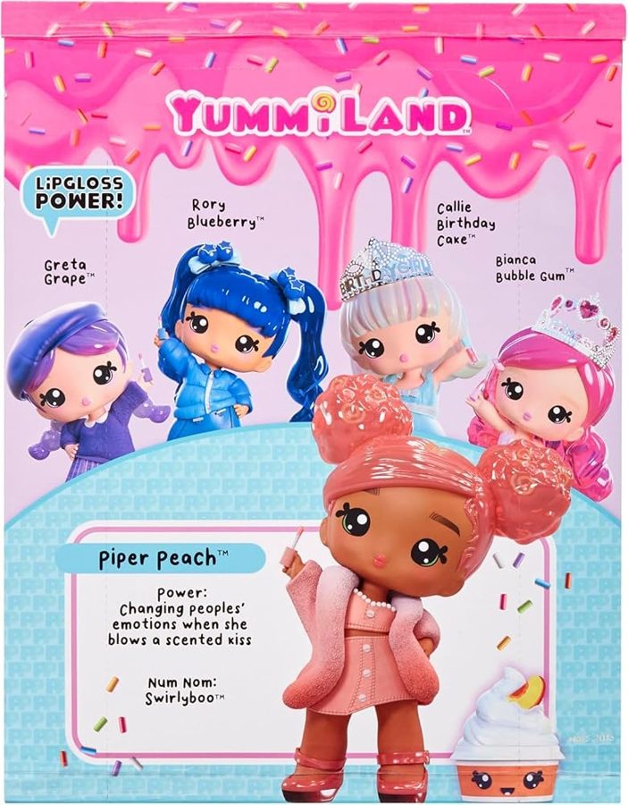 Yummiland Large Doll Piper Peach with Lip Gloss Pet photo 3
