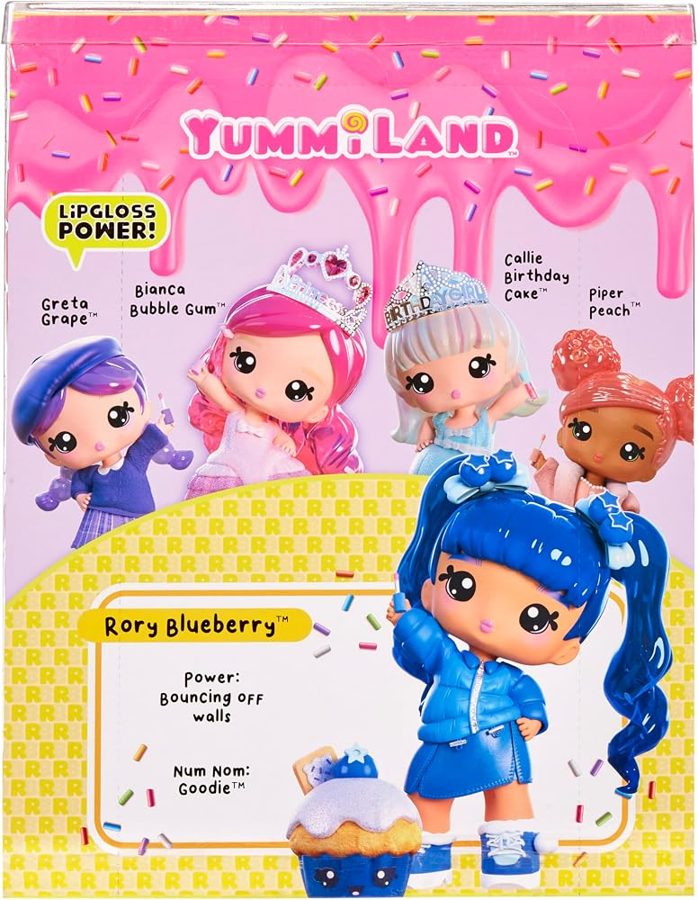 Yummiland Large Doll Rory Blueberry with Lip Gloss Pet photo 3
